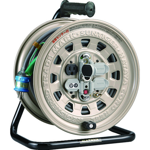 HATAYA Việt Nam | Hataya Cord Reel, Santa Tiger Reel, Single Phase 100V, Earthed, 30m, Thermo Cut Cord Reel MW1055704