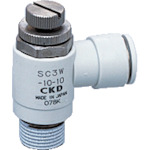 CKD Việt Nam | CKD Speed Controller One Touch Speed Controller Elbow with Push-in Fitting MW1123386