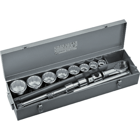 TONE Việt Nam | TONE Socket Wrench Set, 25.4mm Drive, 13-Piece Set MW1162501