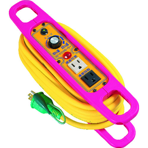 NICHIDO Việt Nam | NICHIDO Speed Controller 100V Hand Reel Type Indoor Type 10m With Earth Circuit Breaker Speed-Control Hand Reel Spicon Hand Reel MW1526413