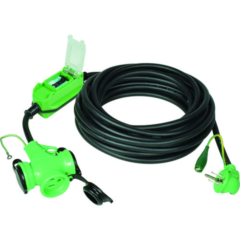 NICHIDO Việt Nam | NICHIDO Rainproof Pokkin Extension Breaker L-Type Henna Pokkin 100V Leakage Protection Only 10m Rainproof Extension Pokkin Breaker MW1620475