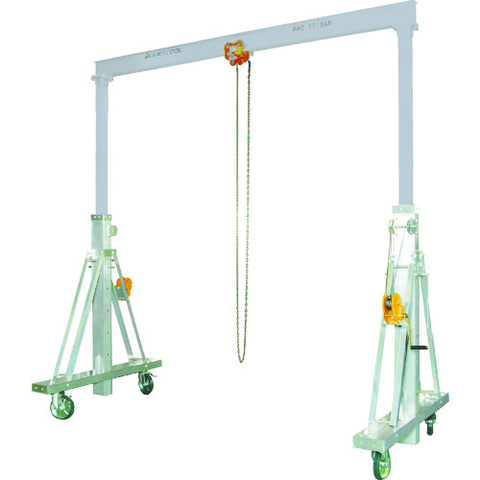 SUPER Việt Nam | Super Aluminum Gate Crane (Lifting Height: 2-3m) 1 ton Portable Gate type Crane Aluminum Alloy Body(Telescope type) MW1675770