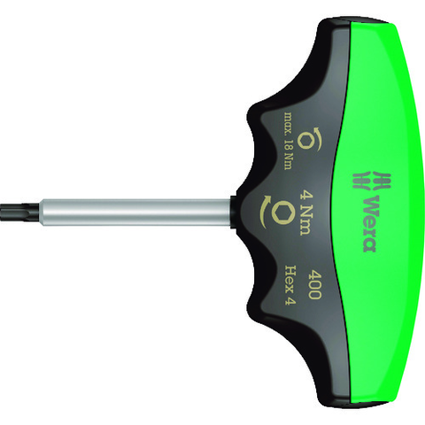 WERA Việt Nam | Wera 400 Torque Driver T-Type Hex Plus Hexagon 4.0 / 4.0 Nm Torque indicator MW1952366