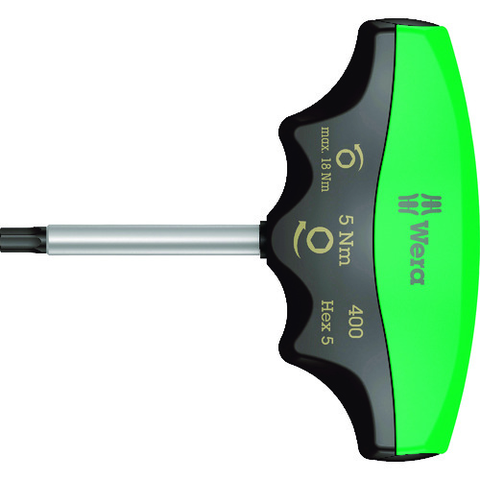 WERA Việt Nam | Wera 400 Torque Driver T-Type Hex Plus Hexagon 5.0 / 5.0 Nm Torque indicator MW1952367