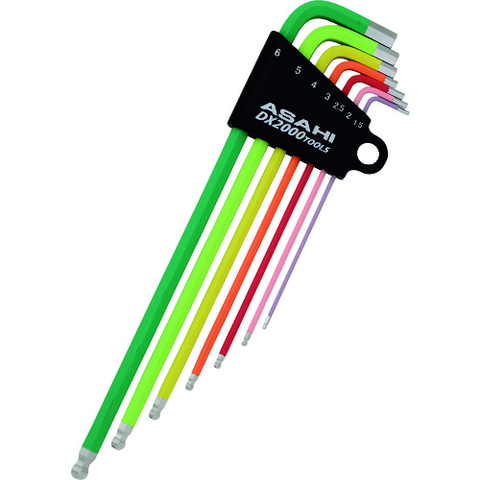 ASH Việt Nam | ASH Auroline Long Ball Point Hexagonal Wrench Set 7 Pieces Long Ball Point Hexagon Key Wrench Set MW2071917