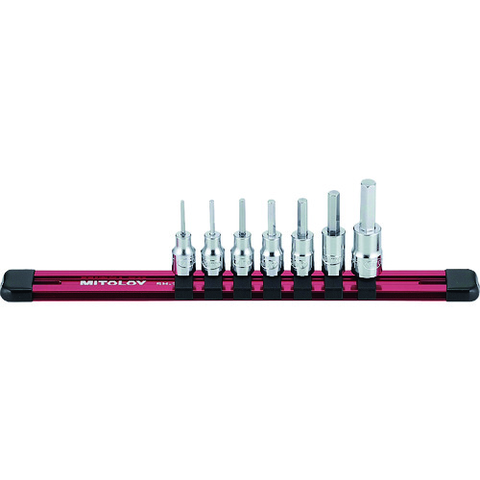 MITOLOY Việt Nam | Mitoloy 1/4 Hex Socket Holder Set 7 Links 8 Pieces MW2078404