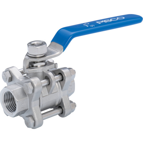 PISCO Việt Nam | PISCO SUS316 equivalent ball valve, 3-piece, full bore type MW2493033