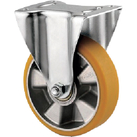 TENTE Việt Nam | Tente Caster Plate-type Caster "ALPHA" (Urethane Wheel) φ160 Fixed Type MW2560633