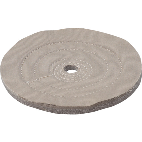 TRUSCO Việt Nam | TRUSCO Tea Cutlet Finishing Buff, Outer Diameter Φ125 x Hole Diameter 12.7 mm, Pack of 5 Buff Wheel (Cotton) MW2616408