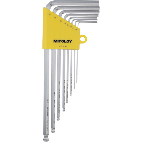 MITOLOY Việt Nam | MITOLOY L-shaped hollow wrench ball point Neo holder set of 8 MW2669058