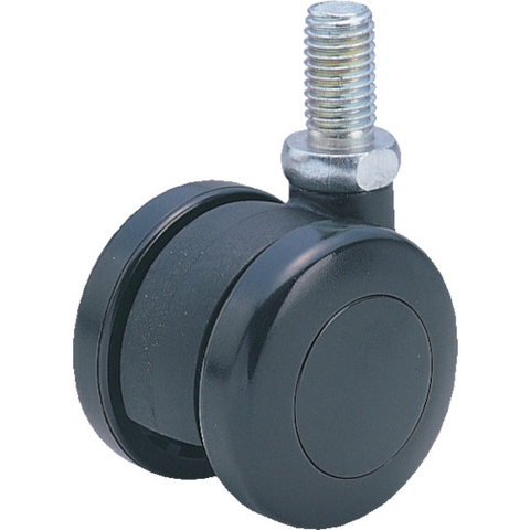 YUEI Việt Nam | YUEI Screw-in type Swivel Double Wheel Caster Nylon Wheel diameter 50mm OTHERS P type Screw size M12 x 22 Pitch 1.75 MW2778963