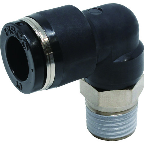 PISCO Việt Nam | PISCO tube fitting elbow, suitable outer diameter 10mm, connection diameter R1/4 Tube Fitting Elbow MW2909006