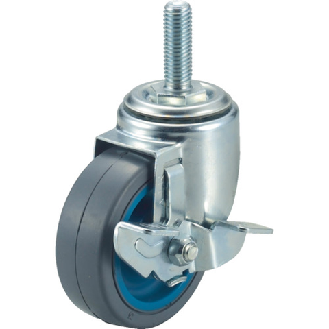 WAKO Việt Nam | Wako Pallet Air Caster Screw-in Type (with Swivel Caster S) Load 70 Wheel Diameter 75 Width 27 MW3282686