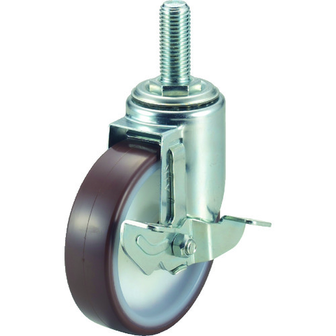 WAKO Việt Nam | Wako Pallet Air Caster Screw-in Type (with Swivel Caster S) Load 60 Wheel Diameter 100 Width 28 MW3282716