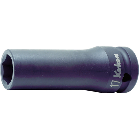 KOKEN Việt Nam | Ko-ken impact deep socket, 17mm across, 9.5mm drive, total length 80mm MW3298981