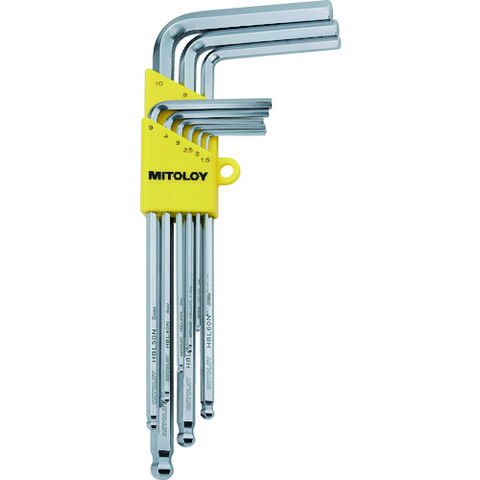 MITOLOY Việt Nam | MITOLOY L-shaped hollow wrench ball point Neo holder 9-piece set MW3448461