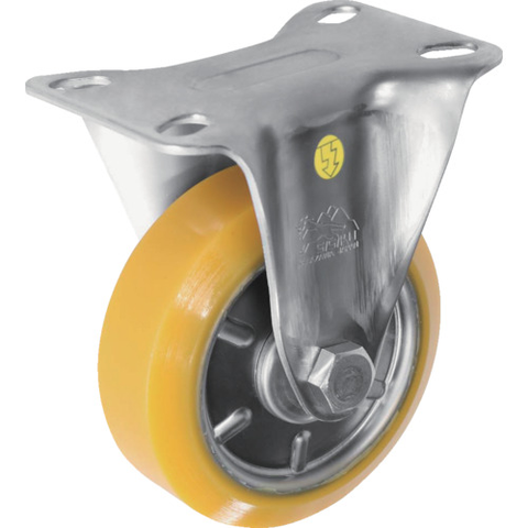 SISIKU Việt Nam | Sisiku Stainless Steel Caster, Antistatic Urethane Wheels, Fixed MW3535436