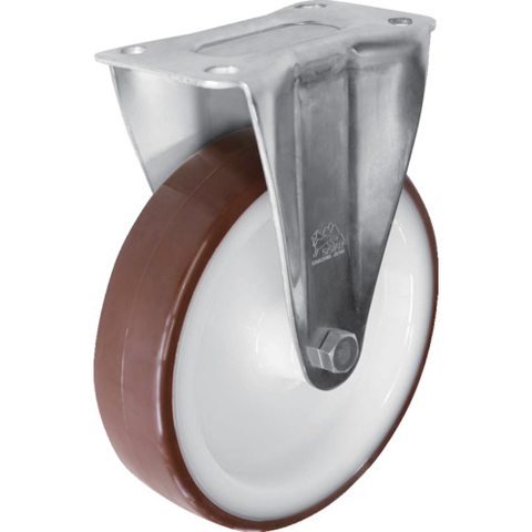 SISIKU Việt Nam | Sisiku Stainless Steel Caster with Fixed Urethane Wheels MW3535444