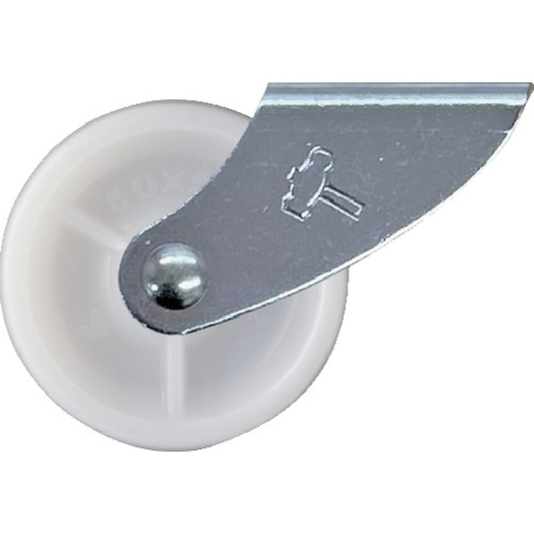 HAMMER CASTER Việt Nam | Hammer 155 series fixed nylon wheel 50mm MW3670031