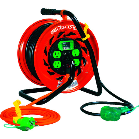 NICHIDO Việt Nam | NICHIDO Electrician's Drum Magic Big Reel with Leakage Protection Breaker 30m Magic Bick-Reel(Earth Leakage Breaker) MW3686655