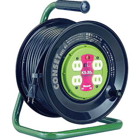HATAYA Việt Nam | Hataya outlet panel fixed cord reel, outlet reel, single phase 100V, 30m Conset Reel MW3703606