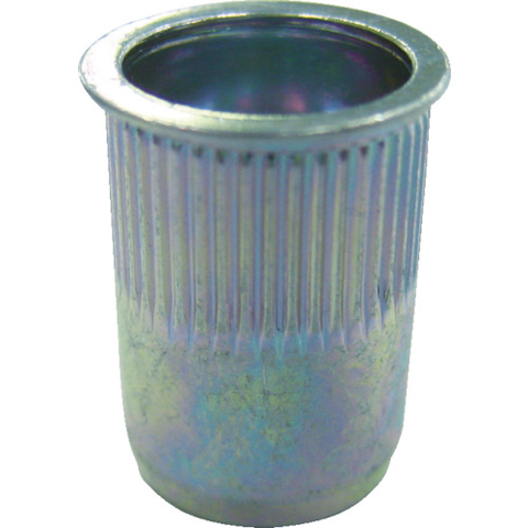 LOBSTER Việt Nam | EBI Knurled Nut (Thin Head, Steel) Plate Thickness 4.0 M8 x 1.25 (1000 Pieces) Blind Nut Rivets(Steel)Blind Nut Rivet with Serration MW3725090