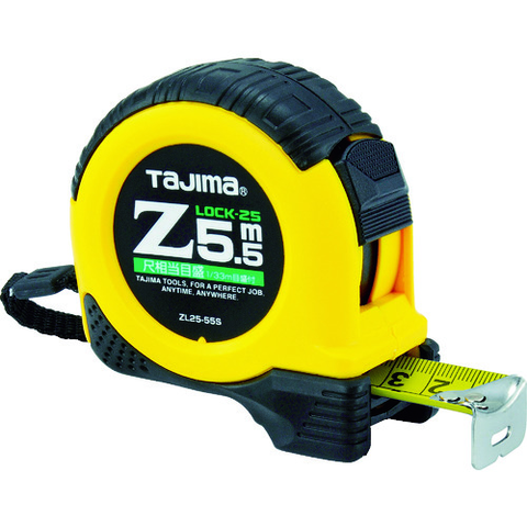 TAJIMA Việt Nam | Tajima Convex Z-Lock-25 5.5m with scale equivalent to shaku, blister pack Measuring Tape MW3773272