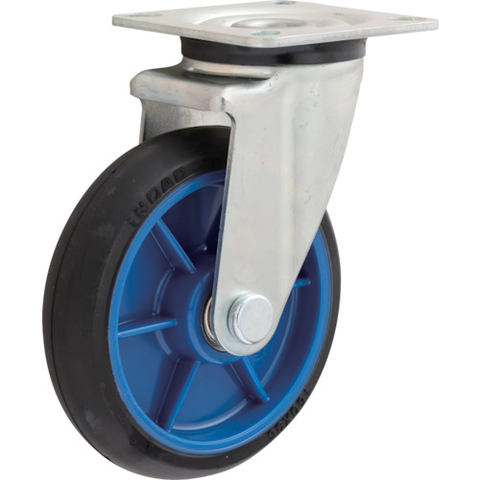 INOAC Việt Nam | INOAC Low starting resistance caster with swivel bracket Φ150 Black MW3847187