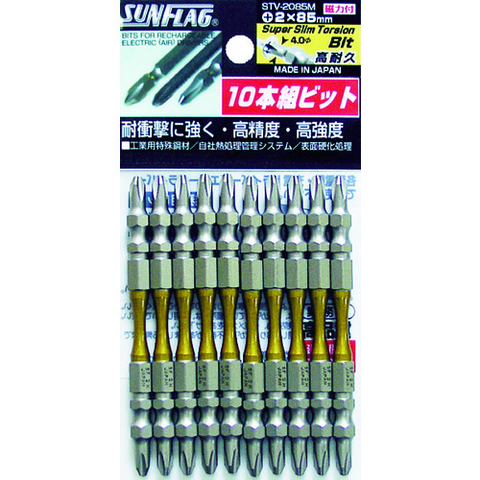 SUNFLAG Việt Nam | Sunflag Super Slim Torsion Bit #2 x 110mm (10 pieces) Super Slim Torsion Bit MW3979679