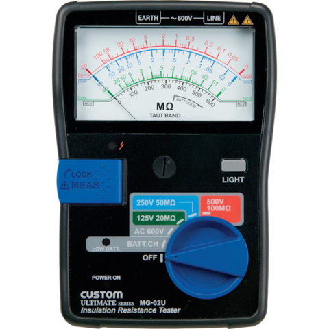 CUSTOM Việt Nam | CUSTOM Analog Insulation Resistance Tester Analog Insulation Resistance Tester MW4031342