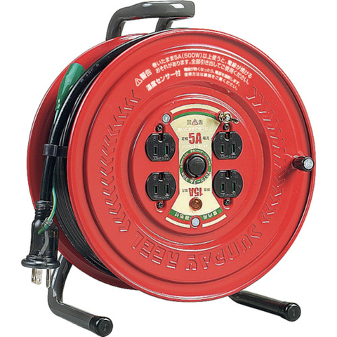 HATAYA Việt Nam | Hataya Cord Reel with Temperature Sensor, Single Phase 100V 30M, Earthed Cord Reel MW4189639