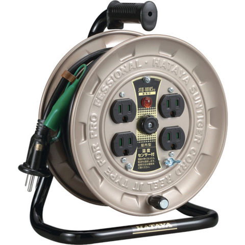 HATAYA Việt Nam | Hataya Temperature Sensor Cord Reel Single Phase 100V 10M Earthed Cord Reel MW4189710