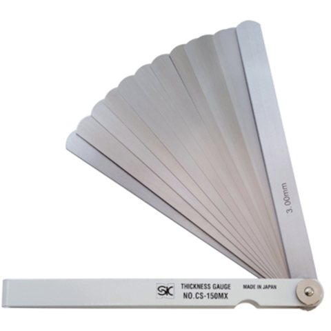 SK Việt Nam | SK Gap Gauge Thickness Gauge 150mx Color Sleeve Type White THICKNESS GAUGE WITH COLOR SLEEVE CS-150MX (WHITE) MW4339904