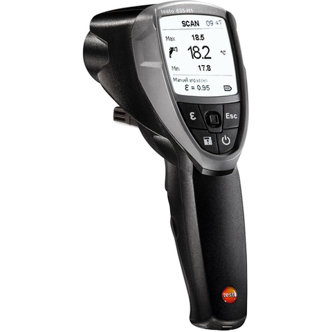 TESTO Việt Nam | TESTO Infrared Radiation Thermometer testo 835-H1 (with temperature and humidity sensor) MW4387040