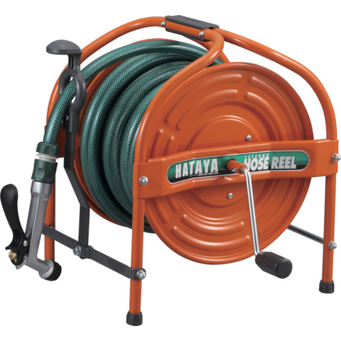 HATAYA Việt Nam | Hataya Iron Hose Reel (Orange) 21m Anti-algae Hose Lever Nozzle Orange MW4538048