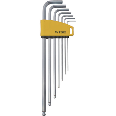WISE Việt Nam | WISE Hard Ball Point Hexagonal Wrench Long 7 Piece Set Ballpoint wrench MW4955397