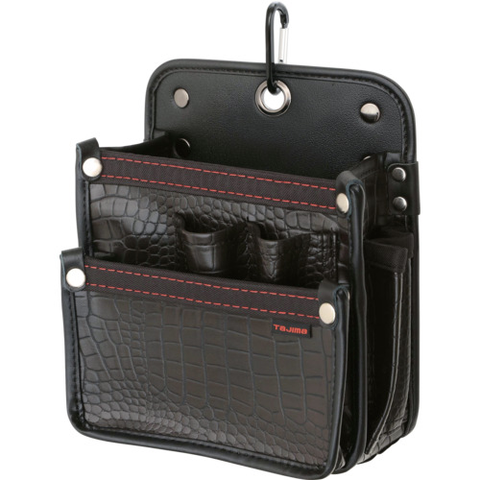 TAJIMA Việt Nam | Tajima Safe Twin Waist Pouch Crocodile Electrician 2-tier Large Removable Waist Bag Twin Hook MW5243805