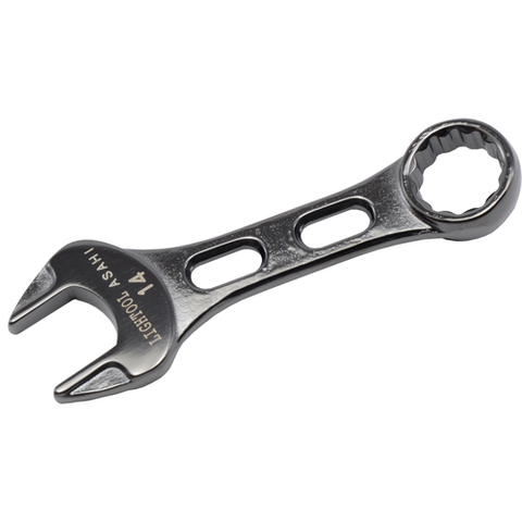ASH Việt Nam | ASH Lighttool Combination Spanner Petitcon Ion Plating (Metal Black) 14mm Lightool Combination Wrench MW6966635