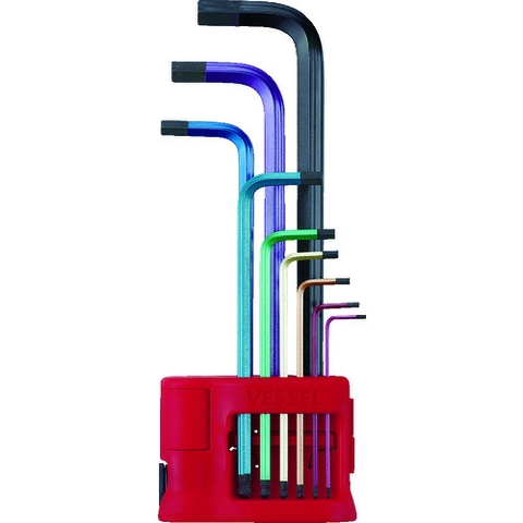 VESSEL Việt Nam | VESSEL Rainball L-shaped wrench No. 8909BP (set of 9) L Wrench MW7919310