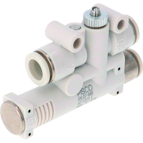 PISCO Việt Nam | PISCO Vacuum Generator with Destruction Function, Atmospheric Release Specification Nozzle 07 Port 6 Supply 6 Discharge 6 MW8095970