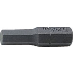 KOKEN Việt Nam | Ko-ken 1/4H hex bit, 6mm across Hex Bit 6Mm MW8117745