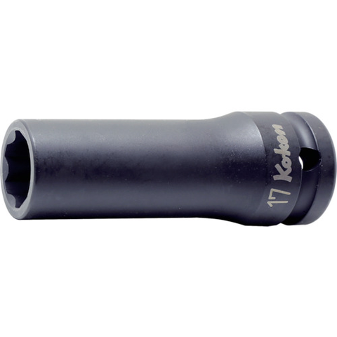KOKEN Việt Nam | Ko-ken Impact Surface Deep Socket, 12.7mm Drive, 15mm Diagonal Impact Surface Deep Socket 1/2Sq.Dr. 15Mm MW8120706