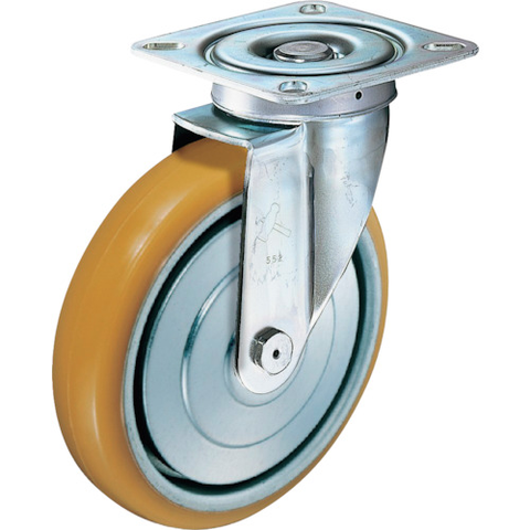 HAMMER CASTER Việt Nam | Hammer Swivel urethane wheel (roller bearing) 180mm Top plate: Urethane cast MW8142273