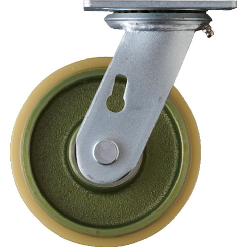 HAMMER CASTER Việt Nam | Hammer Heavy-duty swivel urethane wheels (casting wheels, radial ball bearings) 150 mm Topplate (Heavy-duty) Urethane Caster MW8143285