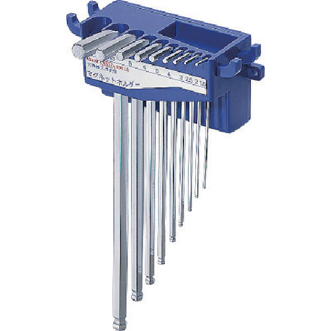 ASH Việt Nam | ASH Long Ball Point Hexagonal Wrench Set 9 Pieces Ball Point Key Wrench Set Ball Retaining Type MW8164983