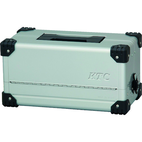 KTC Việt Nam | KTC Steel Tool Box Double-door Metal Case (Silver) Width 440 x Depth 233 x Height 230 mm Mechanic Tool Box MW8573148