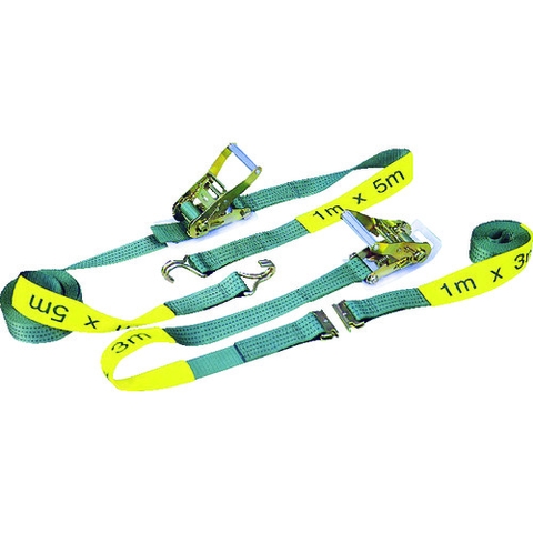Nikko Rope Việt Nam | Nikko Belt Tie Down with Narrow Hook Width 50mm Length 1m (fixed)/7m (adjustable) MW4803094