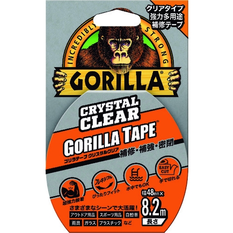 Kure Kogyo Việt Nam | KURE Strong Multipurpose Repair Tape Gorilla Tape Crystal Clear 48mm x 8.2mx Thickness 0.18mm MW1988254