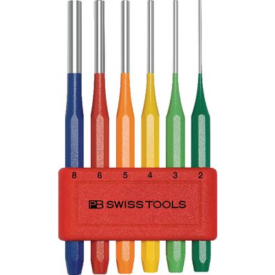 PB 755 BL RB - Bộ đột chốt màu 6 chi tiết PB Swiss Tools -# 453473