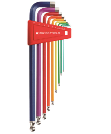 PB 212LH-10RB - Bộ lục giác đầu bi PB SWISS TOOLS-# 424450.0100